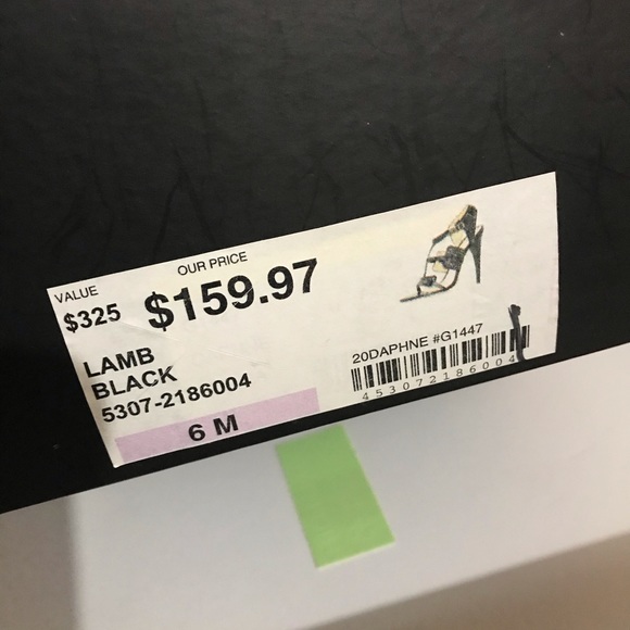 🛍$159 Retail🛍L.A.M.B Heel Sz. 6 - Picture 7 of 11